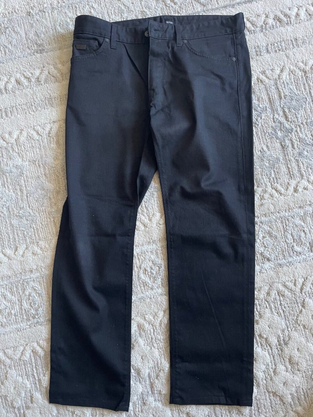 Boss (Hugo Boss) Black Jeans 32x28 - Slim Straight, stretch fit